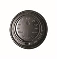 LIDS TO SUIT COFFEE CUPS 8OZ  12OZ  16OZ TRIPLE WALL BLACK EACH50 PACK1000