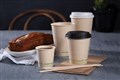 COFFEE HOT CUP BAMBOO SINGLE WALL 16OZ KRAFT BROWN BOX 1000