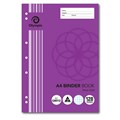 GRID BINDER BOOK GB512 MATHS 5MM GRID A4 128 PAGE