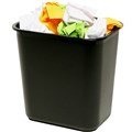 RUBBISH BIN WASTE PAPER GARBAGE MARBIG ENVIRO 12L 12 LITRE BLACK
