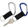 KEY HOLDER CARABINERS REXEL BLUE  SILVER 2PK EACH1 PACK6