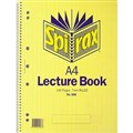 LECTURE BOOK SPIRAX 906 SIDE OPENING SPIRAL NOTEBOOK A4 210MM X 297MM 140 PAGES EACH1 PACK10
