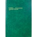 ACCOUNT BOOK COLLINS 6113075 SERIES ANALYSIS BOOK 10MC 10 MONEY COLUMN A4 84 LEAF GREEN