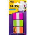 POST IT 3M 686PGO DURABLE TABS 3 COLOURS PINK GREEN ORANGE 66PK