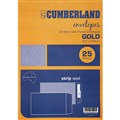 ENVELOPES C4 POCKET STRIP SEAL 85GSM 229 X 324MM GOLD 25PK