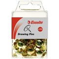 THUMB TACKS ESSELTE DRAWING PINS BRASS 150PK