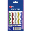 STICKERS AVERY 932352 MERIT STAR STICKERS SMALL ASSORTED 90PK