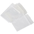 RESEAL ZIP LOCK BAG CUMBERLAND PRESS SEAL 45 MICRON 90MM X 150MM CLEAR 100PK