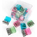 CLIP MORI CLIPS LARGE ASSORTED COLOURS 18PK