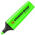HIGHLIGHTER STABILO BOSS CHISEL NIB GREEN EACH1 PACK10