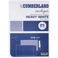 ENVELOPES POCKET CUMBERLAND B4 353MM X 250MM 100GSM STRIP SEAL WHITE 25PK EACH1 PACK10