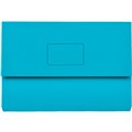 DOCUMENT WALLET MARBIG SLIMPICK FOOLSCAP BLUE 