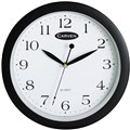 CLOCK CARVEN 0283320 ROUND 25CM BLACK