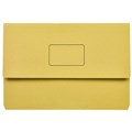 DOCUMENT WALLET MARBIG SLIMPICK FOOLSCAP YELLOW