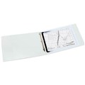 MARBIG INSERT RING BINDER PVC LANDSCAPE 3D 32MM A3 WHITE