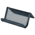 BUSINESS CARD HOLDER ESSELTE METAL MESH BLACK