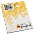 NOTEPAD OFFICE NOTE BANK PAD BLANK UNRULED 100MM X 128MM MARBIG 18731 NOTE PAD JOTTER 100 LEAF EACH1 PACK12
