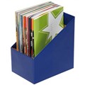 BOOK MAGAZINE BOX MARBIG FILE LARGE BLUE 5PK