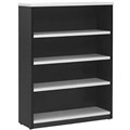 BOOKCASE SHELVING OXLEY BC12 4 SHELVES 1200 X 315 X 900MM WHITEIRONSTONE