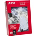 TAG TICKETS MERCHANDISING APLI 386 STRUNG TICKETS 13MM X 34MM WHITE EACH100 PACK1000