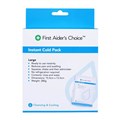 COLD PACK INSTANT FIRST AIDERS CHOICE SINGLE USE ONLY LARGE