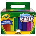CHALK CRAYOLA SIDEWALK CHALK 51 2048 WASHABLE 48PK
