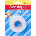 TAPE DOUBLE SIDED MOUNTING SELLOTAPE 994004 PERMANENT DOUBLE SIDED 12MM X 2M FOAM