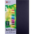 SPECIALTY BOARD QUILL 90340 A4 XL MULTIBOARD 210GSM BLACK 100PK