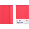 ENVELOPES SPECIALTY C6 QUILL 93010 RED 25PK