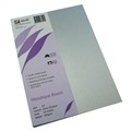 SPECIALTY BOARD QUILL 06101 A4 285GSM METALLIQUE BOARD SILVER SHADOW 25PK
