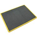 MAT ANTIFATIGUE MATTEK AIR GRID YELLOW BORDER 600MM X 900MM
