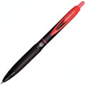 GEL INK PEN UNIBALL SIGNO UMN307F RETRACTABLE GEL ROLLERBALL PEN FINE 07MM RED EACH1 PACK12