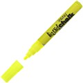 CHALK MARKER TEXTA LIQUID DRY WIPE 8G BULLET NIB 4MM YELLOW