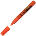 CHALK MARKER TEXTA LIQUID DRY WIPE 8G BULLET NIB 4MM ORANGE