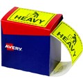 LABEL AVERY DISPENSER MESSAGE 932604 MESSAGE LABELS HEAVY 75 X 996MM FLUORO YELLOW 750PK