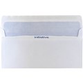 ENVELOPES DL PLAIN FACE SELF SEAL SECRETIVE 110MM X 220MM WHITE 500PK