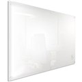 GLASSBOARD VISIONCHART LUMIERE WITH PEN TRAY MAGNETIC 1500 X 1200MM WHITE
