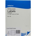 LABEL INITIATIVE MULTIPURPOSE LABELS 1UP 1996 X 2891MM 100PK