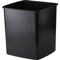 RUBBISH BIN WASTE PAPER GARBAGE INITIATIVE TIDY BIN 15 LITRE 5L BLACK