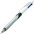 BALLPOINT PEN BIC 4 COLOUR 31 RETRACTABLE MEDIUM PEN BLACK  BLUE  RED  07MM PENCIL 