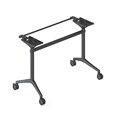 TABLE RAPIDLINE TYPHOON FLIP FRAME ONLY TO SUIT 1200MM W TABLE TOPS BLACK PC ALL OVER FRAME
