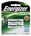 BATTERY RECHARGABLE ENERGISER AA BATTERIES 2PK