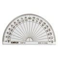 PROTRACTOR PLASTIC 180 DEGREE 100MM CLEAR