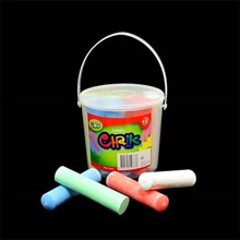 CHALK JUMBO ASSORTED COLOURS 20PK