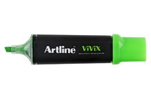 HIGHLIGHTER ARTLINE VIVIX 2MM-5MM CHISEL NIB GREEN 10PK