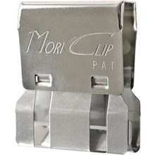 CLIP CARL MC53 MORI CLIPS MEDIUM SILVER 18PK