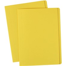 MANILLA FOLDER COLOURED AVERY 81542 FOOLSCAP YELLOW 100PK