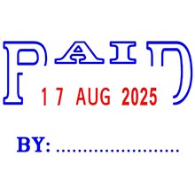 STAMP DESKMATE SELF INKING DATER PAID