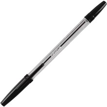 BALLPOINT PEN INITIATIVE MEDIUM BLACK 12PK