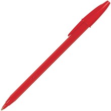 BALLPOINT PEN BIC ECONOMY 10224 MEDIUM RED 12PK
